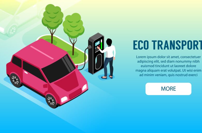 Eco Transport Horizontal Banner